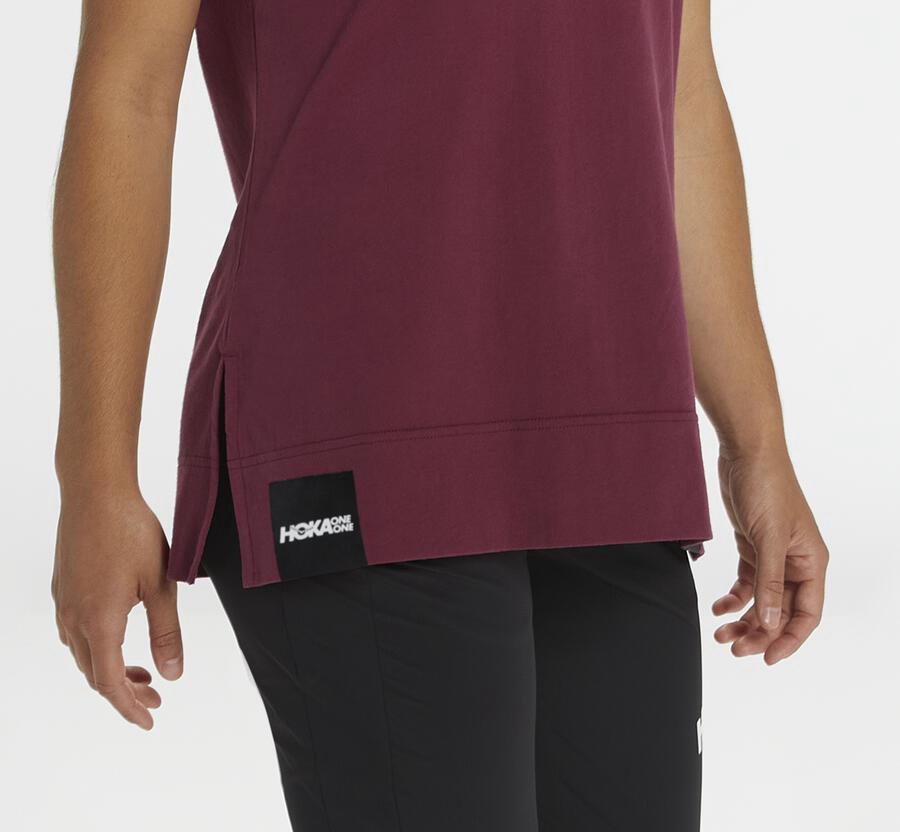 Camisa Hoka One One Feminino Marrom - Brand - 579-OHEUXG